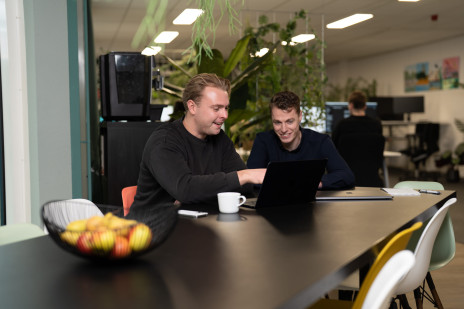 Sfeerfoto Joost en Jarno